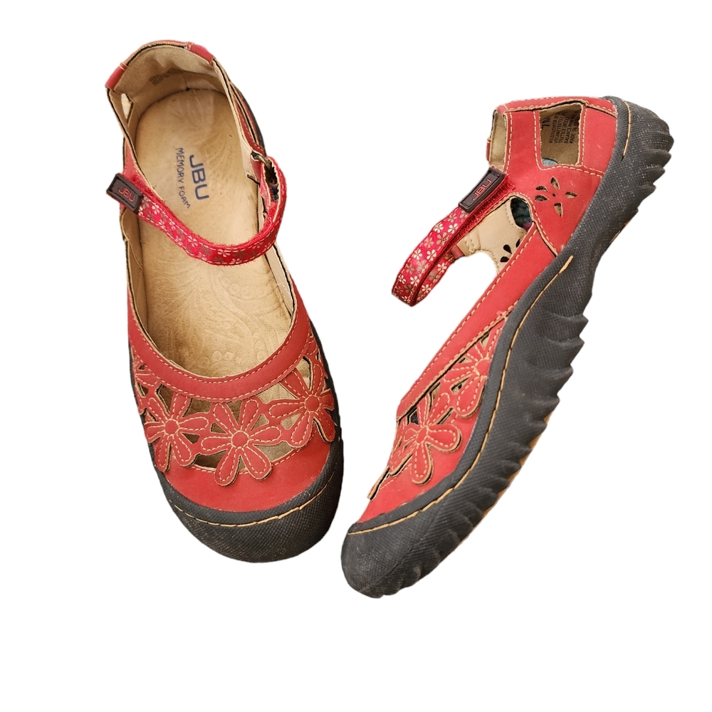 Jbu By Jambu Blossom Vegan Mary Jane Shoes Women Sz 7… Gem